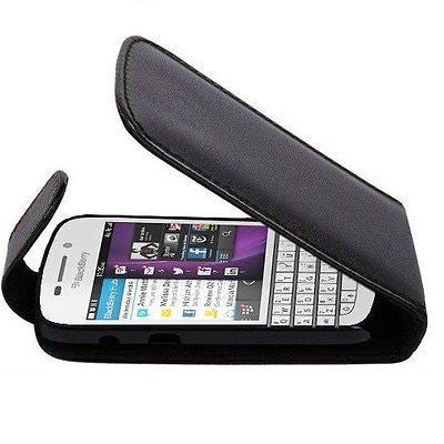 BlackberryQ10 Pu Leather Flip Wallet Cover+Screen Protector&Pen-Buy 2 Get 1 Free