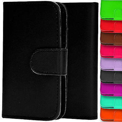 Flip Book Wallet Pu Leather Case Cover For Samsung GALAXY S4 Mini i9190