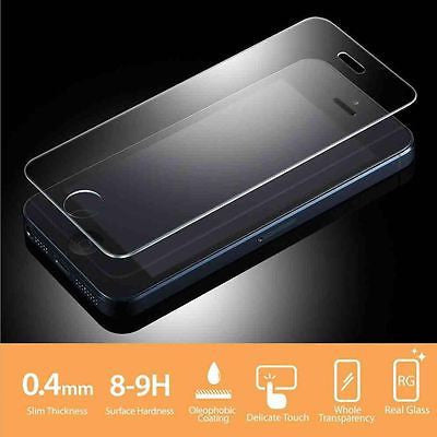 Tempered Glass Screen Protector For iPhone 5 5c 5s