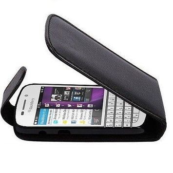 BlackberryQ10 Pu Leather Flip Wallet Cover+Screen Protector&Pen-Buy 2 Get 1 Free