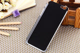 New Aluminum Slim Metal Brush Cover Phone Housing Shell case for iPhone 6& 5.5"