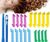 18pcs Hair Rollers DIY Curlers Large Magic Circle Twist Spiral Styling Tools