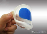 Max Care Heel Cup Taller Shoe Inserts Height Increase Insoles Pads Silicone Gel
