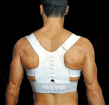 Adjustable Power Magnetic Shoulder  Support Vest back