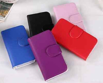 PU Leather Flip Wallet Magetic Book Type Phone Case Cover For Apple iPhone 5c.