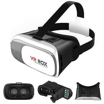 3D Virtual Reality VR Box Glasses Helmet  Remote for 3.5-6 inch Universal Phone