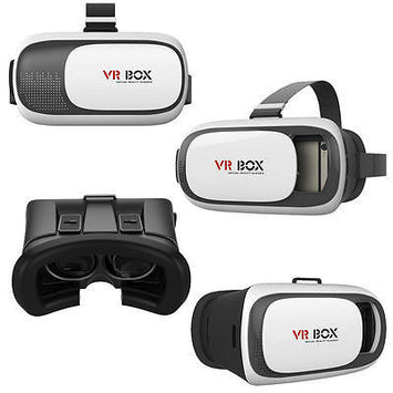 3D Virtual Reality 3.5 to 6 inch VR Box  3D Glasses Remote For Video Game Phone