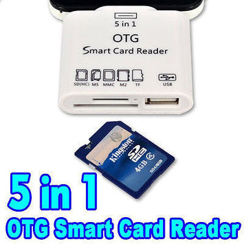 Camera Connection  SD TFCard Adapter Kit for Samsung S5 S4 Note 2 3,HTC1,Sony