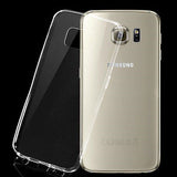 Transparent Crystal Clear Silicone Gel Bumper Case Samsung Galaxy S7-Fast UK Pos