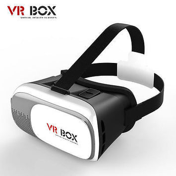 VR Box Virtual Reality 3D Glasses & Remote For 3 to 6 inch Android & IOS Phone