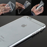 Silicone Gel Bumper Transparent Clear  Case For iPhone 6 6S-UK