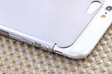 New Aluminum Slim Metal Brush Cover Phone Housing Shell case for iPhone 6& 5.5"
