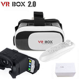 3D VR Box Virtual Reality Glasses Remote for3.5-6.0 inch Phone Game pad -Fast PP