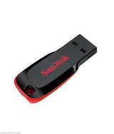 32GB Genuine SanDisk Cruzer Blade USB 2.0 Flash Pen Drive USB Memory Stick