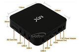 MXQ pro 4k Quad Core Smart Android TV BOX 8GB WIFI 1080P XBMC KODI Mini PC