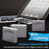 5 in 1 USB TF/SD/ SDHCCamera Connection Card Reader Adapter for iPad 4 Mini Air
