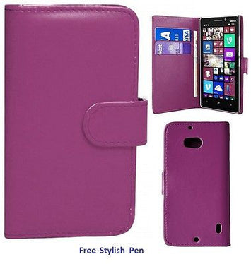 NEW NOKIA LUMIA N930 930 WALLET BOOK CASE PU LEATHER COVER FREE SCREEN PROTECTOR
