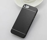 Deluxe Aluminum Metal Brush Cover Phone Housing Shell case for iPhone 6  5.5"