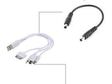 Emergency Car Jump Starter Booster Power Bank LED Phone USB charger 12V
