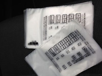 Plastic Bank money Coin BagMoney/Banking Bag/Handling -NO Mixed Coins-200 pcs