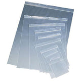 100X SGRIP SEAL SELF RESEALABLE POLYTHENE PLASTIC BAGS FOR SMALL AND LARGE THING