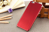 New Aluminum Slim Metal Brush Cover Phone Housing Shell case for iPhone 6& 5.5"