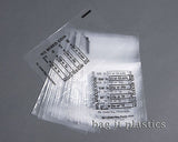 500 PLASTIC COIN BAGS BANK MONEY BAGS NO MIXED COINS CHANGE CASH RETAIL BAG