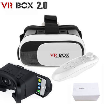 3D VR CAJA CARCASA 2ND GENERACIÓN REALIDAD VIRTUAL GAFAS BLUETOOTH MANDO