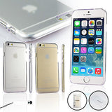 2x Thin Hard Plastic Slim Clear Cristal Transprent Case For iPhone 6 4.7".