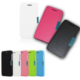 White Hard Back Flip Book Wallet Case Cover For New Apple iPhone 5 5S