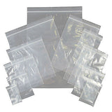 100X SGRIP SEAL SELF RESEALABLE POLYTHENE PLASTIC BAGS FOR SMALL AND LARGE THING