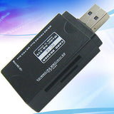 All in One External USB Memory SD SDHC Mini Micro MMC MS  Card Reader Writer