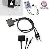 8 pin to 30 pin Charger Adapter Converter Cable with Audio for iPhone Ipad Ipod.