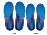 Orthotic Comfort Gel Insole Shock Absorber Heel Arch Feet Foot Support Padd