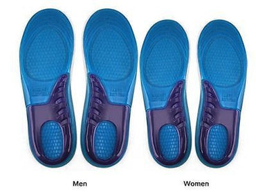 Orthotic Comfort Gel Insole Shock Absorber Heel Arch Feet Foot Support Padd