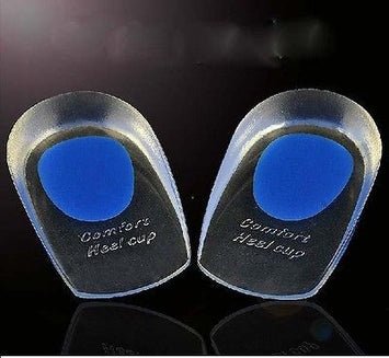 Max Care Heel Lift Taller Shoe Inserts Height Increase Insoles Pads Silicone Gel