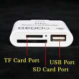 Camera Connection  SD TFCard Adapter Kit for Samsung S5 S4 Note 2 3,HTC1,Sony