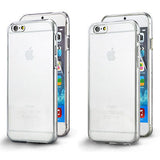 2x Thin Hard Plastic Slim Clear Cristal Transprent Case For iPhone 6 /6G