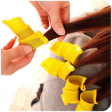 18pcs Hair Rollers DIY Curlers Large Magic Circle Twist Spiral Styling Tools