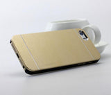 Deluxe Aluminum Metal Brush Cover Phone Housing Shell case for iPhone 6  5.5"