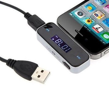 Car Wireless MP3 FM Radio Transmetter Hands Free For Mobile,iPhone5,iPod,Samsung
