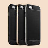 iPhone 6 6S Black spigen style Smart Look Case Cover With Screen Gaurd