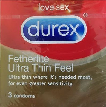 Ginune Durex Extra Safe Ultra thin feel Condoms, Uk Stock fast post