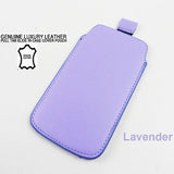 Real Pu Leather Pull Tab Slide in Pouch Cover For Apple iPhone 4/4G/4S & 5/5G/5S