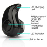 Wireless Bluetooth Stereo In-Ear Headset Earphone Earbud Compitiblefor All Model