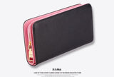 Women Long Leather Zip Party Fashion Phone ID Card ClutchHandbag CardCoin Wallet