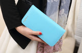 Women Long Leather Zip Party Fashion Phone ID Card ClutchHandbag CardCoin Wallet